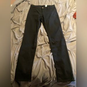 Black skinny fit denim for girls